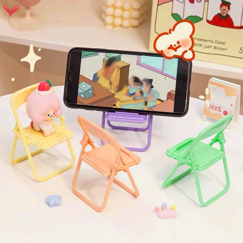 Cute Little Chair Mobile Suporte Para Telefone Celular Dobrável OYTH
