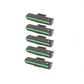 Kit 5x Toner Compativel Samsung MLT-D104 Mltd104l-scx3200-ml1660-ml1665