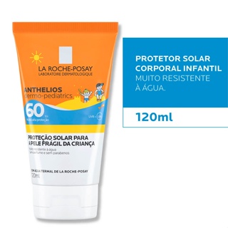 Protetor Solar Infantil Anthelios Dermo-Pediatrics FPS60 120ML La Roche-Posay