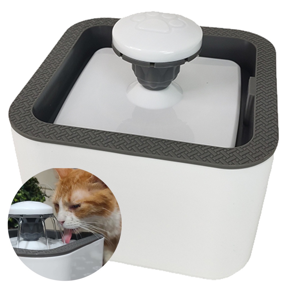Bebedouro Pet Fonte Agua Filtro Gatos e Cachorro 2.5L