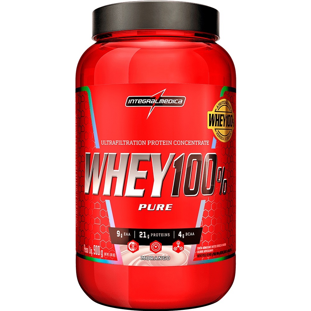 Whey 100% Pure 900g - Integralmedica