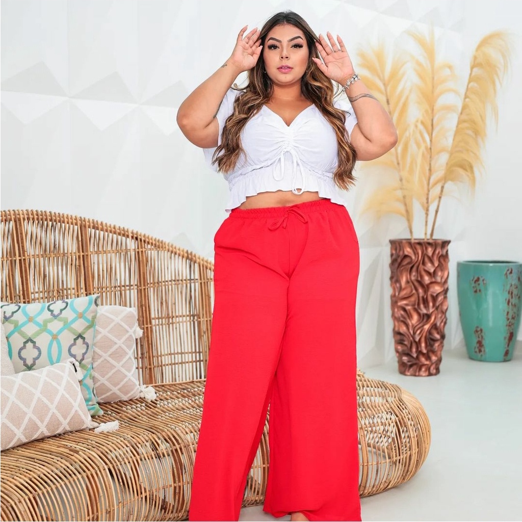 CAPRI PLUS SIZE JEANS PUIDA SENSUAL MEIA CANELA VERÃO