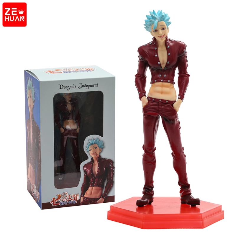 The Seven Deadly Sins Dragon's Judgement Ban / Meliodas action figure boneco brinquedo