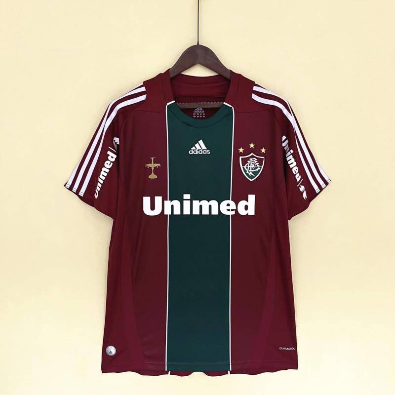 2010 Versão retro Tailandesa Camisa De Futebol Caseira Personalizada 1 : 1 Qualidade /