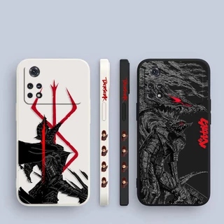 Anime Guts Berserk Lado Do Dragão Caixa De Telefone Impressa Para Xiaomi POCO F5 X5 X4 X3 M5 M4 M3 F4 F3 C40 Redmi K60 K40 S Nota 12 11 10 X Lite Pro Plus NFC GT 5 G