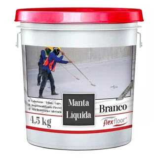 Manta Líquida Impermeabilizante Branca Flexfloor 4,5kg