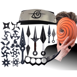 Kit ninja Naruto Kunai Naruto Shuriken Bandana Névoa Kisame +