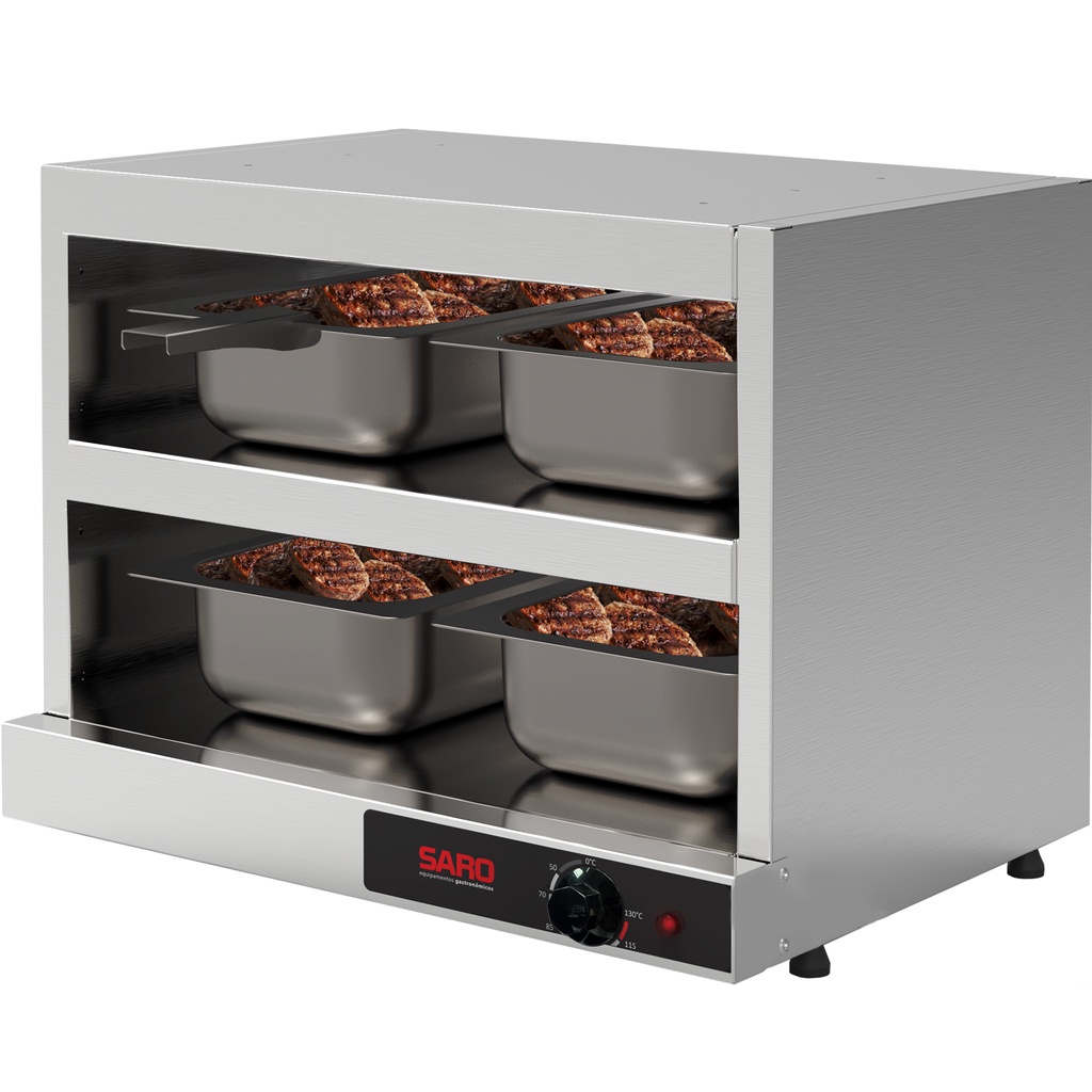 Conservador De Proteínas 4 Cubas 127/220v Saro 100% Inox