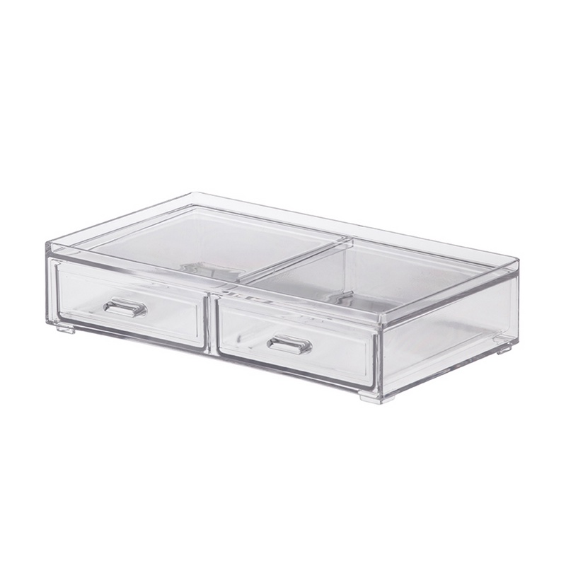 Organizador de Maquiagem 02 gavetas Acrílico Paramount
