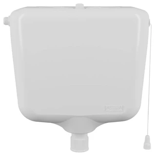 Caixa De Descarga Controlada Plástico 6 A 9 Litros Branco 1/2Pol. Corda Lateral Com Vedante Silicone em Oferta na Shopee