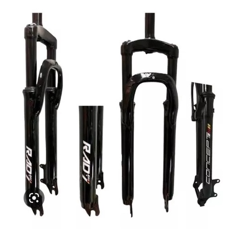 Garfo Aro 26" Suspensão Ahead Set (Sem Rosca) 25.4mm Rad7 Aço (Preto)
