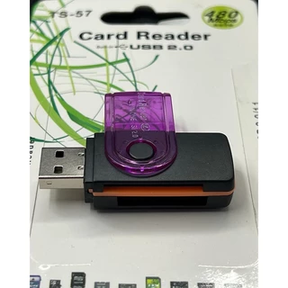 Leitor Usb Adaptador De Cartao De Memoria Micro Sd Ate 64gb