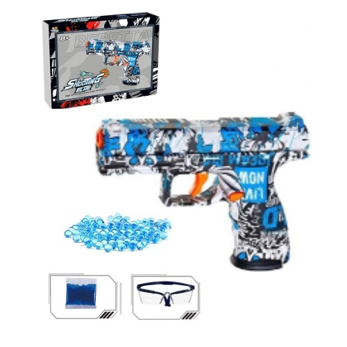 Arma Revolver Pistola de Agua Elétrica Electric Water Gun Shooting