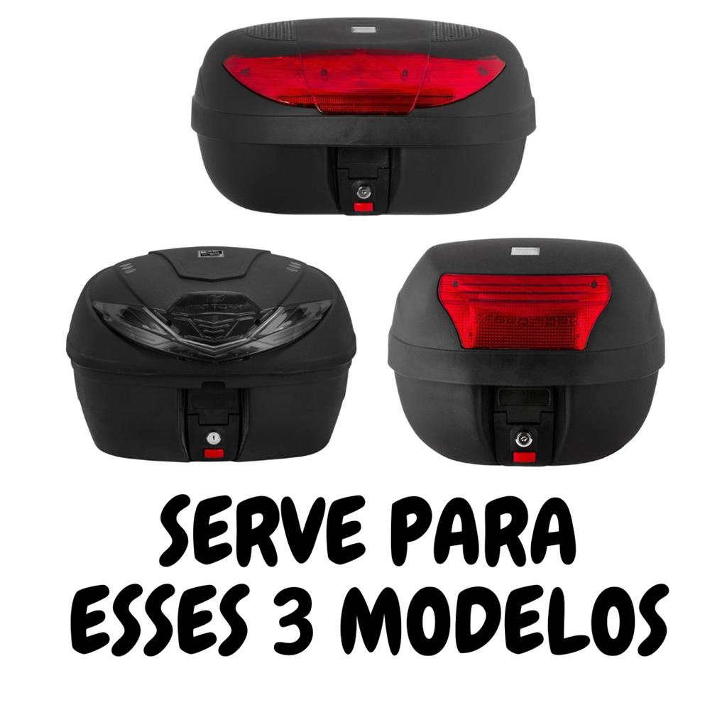 Fechadura Trava Completa Bau Bauleto Pro Tork 28/35 E 45 Litros