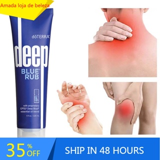 120ML Mistura De Rub Azul Profundo Suavizante Desconforto Das Juntas Creme De Alívio Da Dor Muscular Produtos De Cuidados Com A Pele Óleo Essencial De Massagem