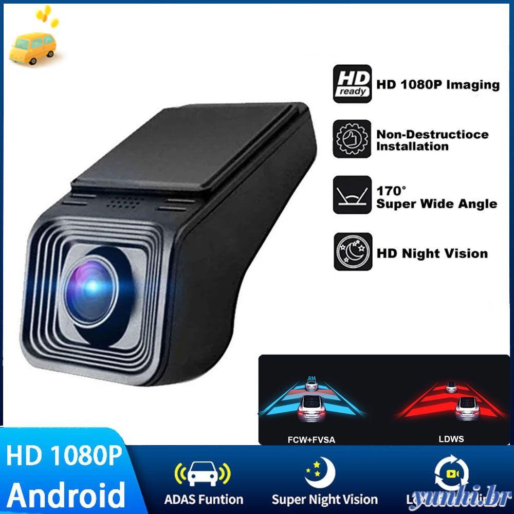 Asawin WiFi Dash Camera 3.16In IPS Double Cameras for Car Video