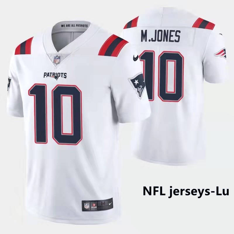 Camiseta Masculina New England Patriots Mac Jones nfl jersey camisa De Futebol Americano Limitada