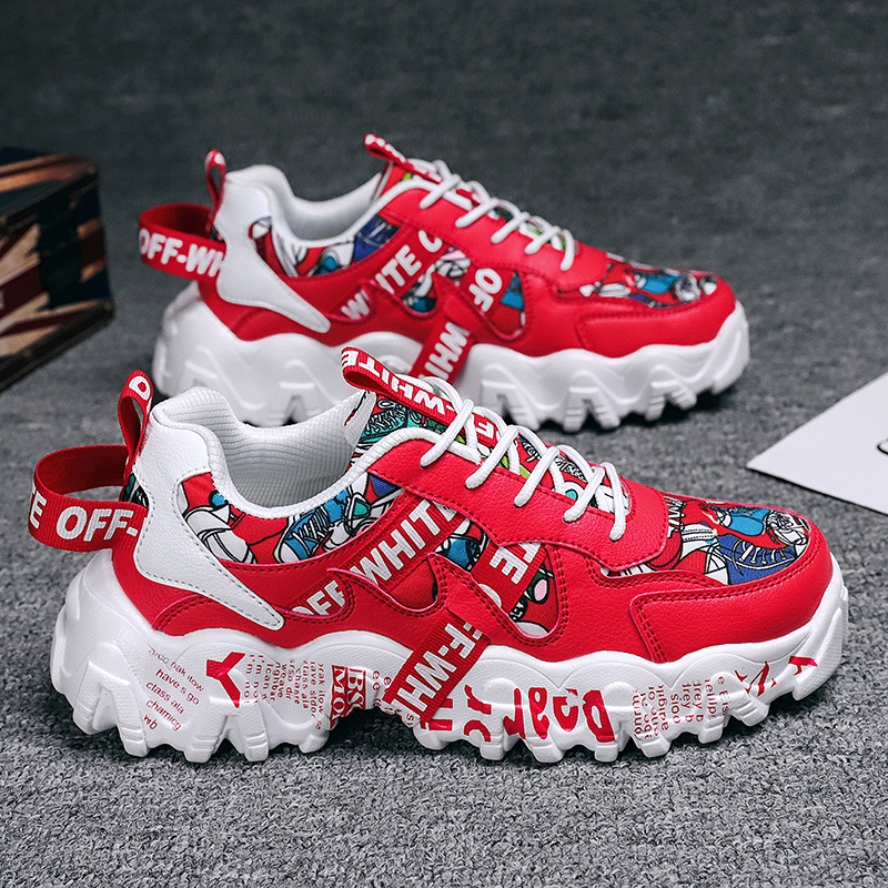 Casual Shoes Men Sneakers Moda Confortável Corrida Esportiva Elástica Não Deslizante Tendência Vulcanizada Macho De Malha Respiravel