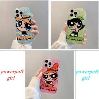 (powerpuff Girl) Caixa Do Telefone TPU Macia Para IPhone 14 13 12 11 Pro Max XR XSMAX 6 7 8 Mais De Proteção Anti-Queda