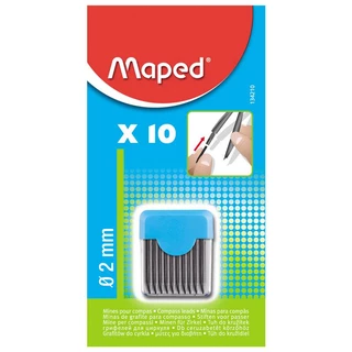 Grafite para compasso com 10 unidades 134210 Maped
