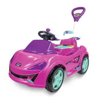 Carrinho de Passeio e Pedal Mc Laram Rosa - Maral