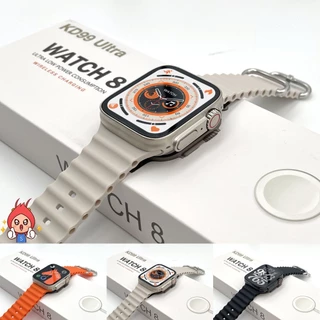 2023 novo relógio inteligente super 49mm série 8 relógio inteligente masculino chamado bluetooth kd99 8 carregamento sem fio