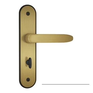 Fechadura Stam Madeira 824/11 Oxiado Banheiro Wc Ouro Velho