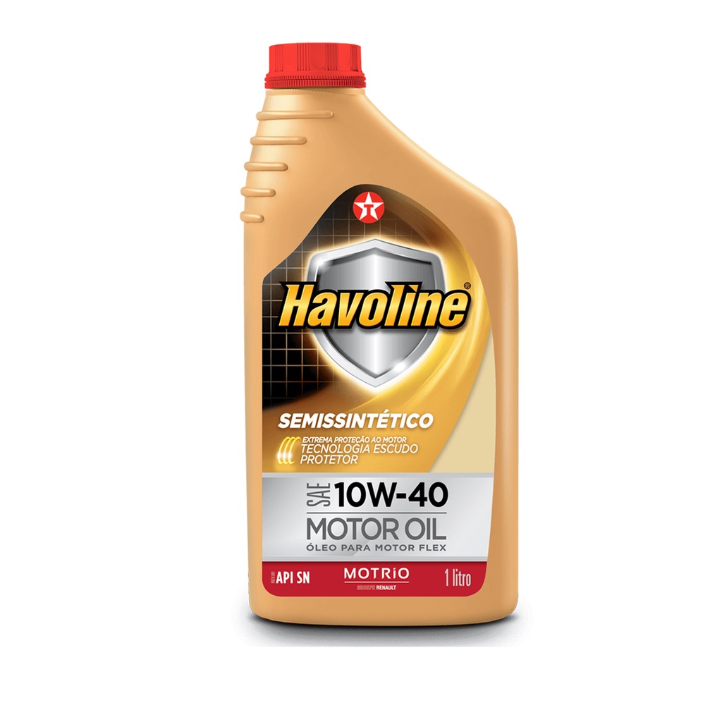 Oleo Havoline 10w40 Semi Sintético Texaco lt | Shopee Brasil