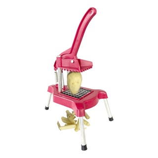 Cortador de Legumes Multifuncional Manual Cabrita Para Batata Frita Aço Inox