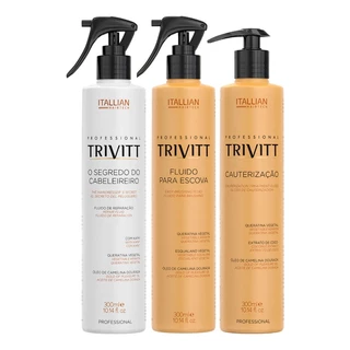 Kit Trivitt Cauterização, Segredo, Fluido De Escova