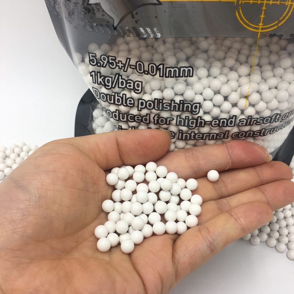 The Replicant Pallini Airsoft 6mm 0.20g Bianchi – Sacchetto Da 1000 Pezzi Di Alta Precisione Per Softair