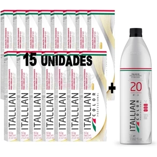 Combo 15 Tubos De Tintas Itallian Color + Ox