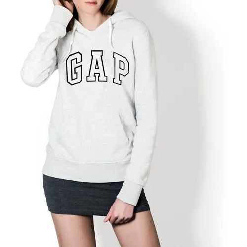 Moleton Gap Feminino Casaco Canguru Blusa De Frio Moletom em algodão