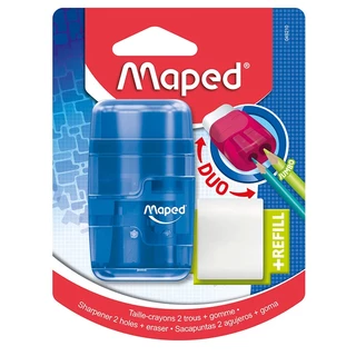 Apontador com coletor Connect 2 furos 049210 Maped