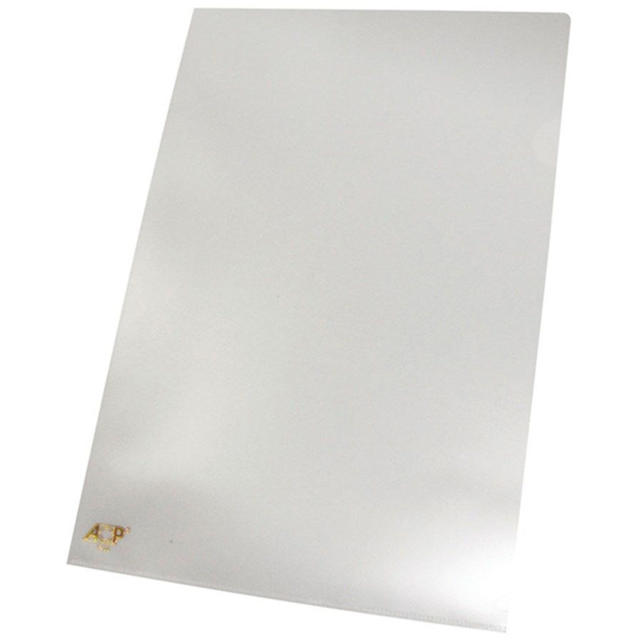 Pasta L ACP Oficio Incolor 10 Un. | Shopee Brasil