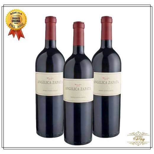 Kit com 3 Vinhos Argentinos Angelica Zapata Malbec ALTA DV C | Shopee