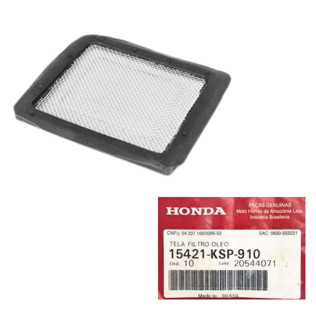 Filtro Oleo Tit-fan-start 150/ Fan 125 09-18/ Bros 125-150 06-15/ Biz 125 Tela Honda