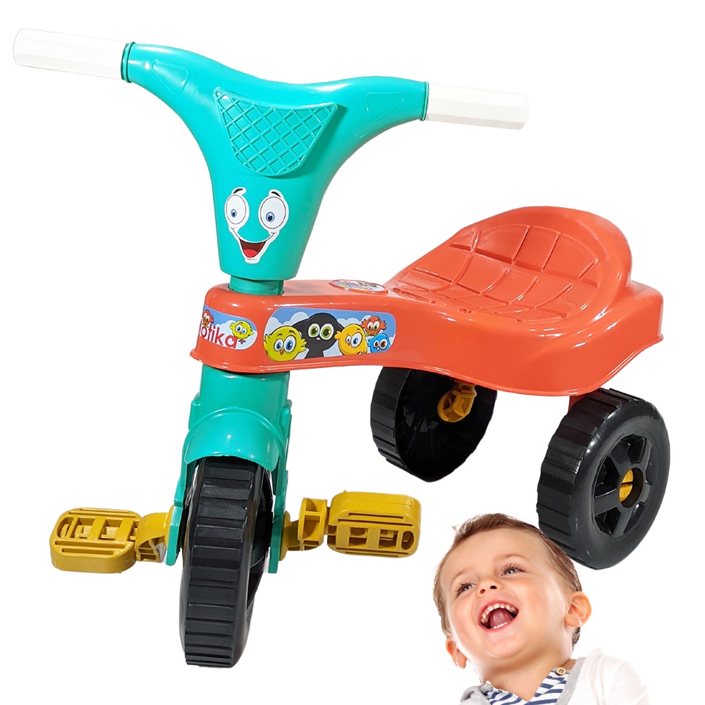 Triciclo Motoca Motinha 3 Rodas Velotrol Bebe Infantil Criança Menino E  Menina