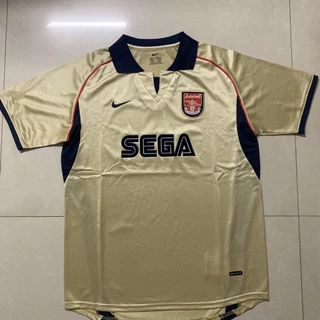 2002-2003 Retro Ah Senna fora camisa clássica Golden Ah Senna Top