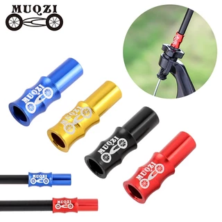 MUQZI 10pcs Tampa Do Cabo Freio De Bicicleta MTB 4mm 5mm Montanha Acessórios De Estrada