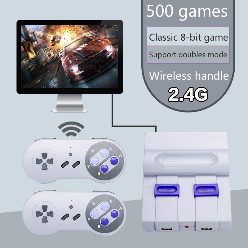 Consola De Videogame, 8 Bit, 500 Jogos Clássicos Em Família, Computador,  Tv, Jogos, Suporte Para Cartucho De Jogos, Fc Retro Gaming - Consoles De  Vídeo Game - AliExpress