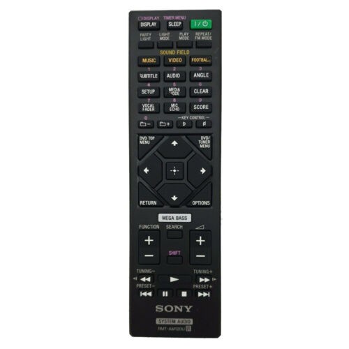 RM-AMU163 Reemplazo de control remoto compatible con Sony Home Audio Hi-fi Componente LBT-GPX77 LBT-GPX55 MHC-GPX88 MHC-GPX77 MHC-GPX55 MHC-GPX33 Shake-7 HCD-SHAKE5 HCD-SHAKE6D HCD-GPX33 HCD-GPX55 HCD-GPX1 39 EU