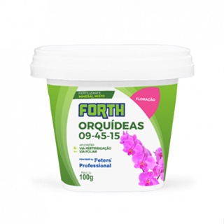 Fertilizante Forth Orquídeas NPK 09.45.15 Linha Peters 100g