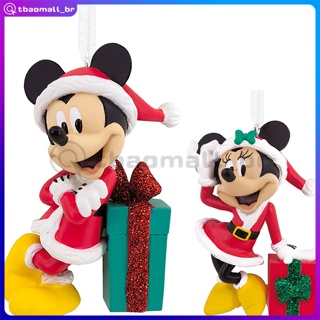 Disney Minnie Mickey Mouse Pingente Mickey Mouse Série Decoração De Natal Carro Mochila Pingente Árvore De Natal Decoração Para Casa Pingente Acrílico Br1