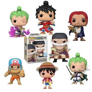 Funko Pop Luffy RORONOA Zoro Trafalgar One Piece Lei Chopper Shanks Ação Figura Coleção De Bonecas Brinquedos