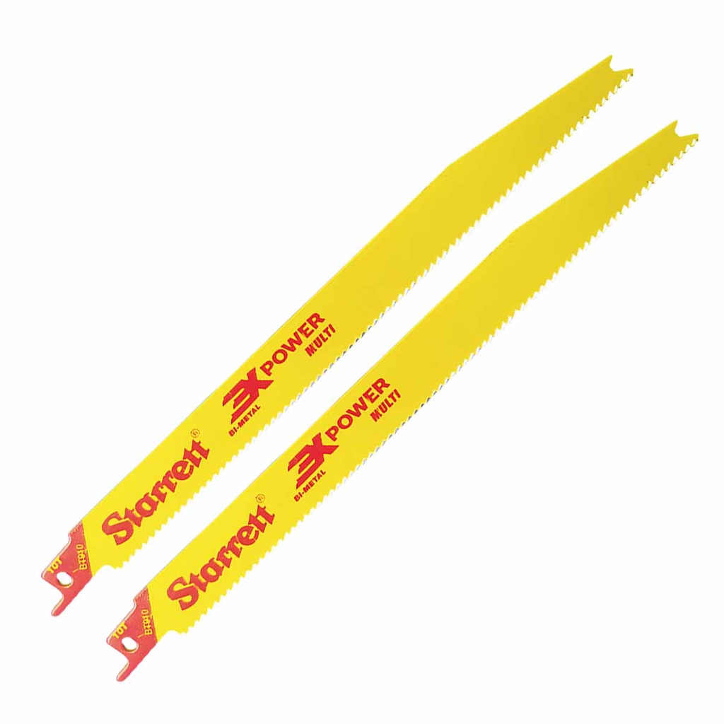 Lâmina Serra Sabre Multi 10 Dentes 09" - 225mm 2 Un STARRETT
