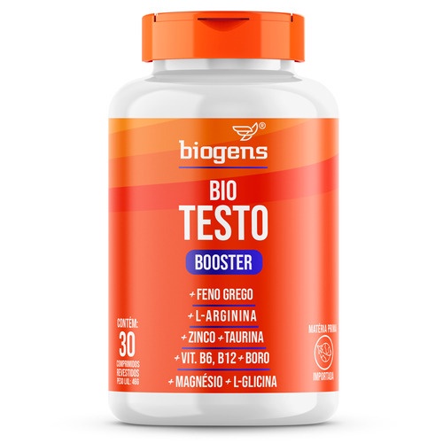 BIOGENS BIO TESTO BOOSTER 30 TABLETES | Shopee Brasil