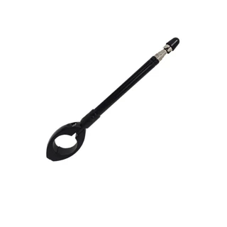 Antena Corta Pipa 6 Estagios Universal Guidao 7/8 Preto Inox