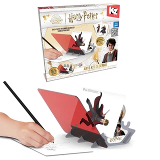 Conjunto Arts Kit De Desenho Espelho Magico Harry Potter 1267 Elka