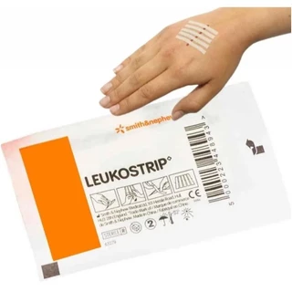 Curativo Ponto Falso C/6 TIras Leukostrip 13x102mm - Smith & Nephew